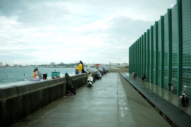 沖縄の防風柵